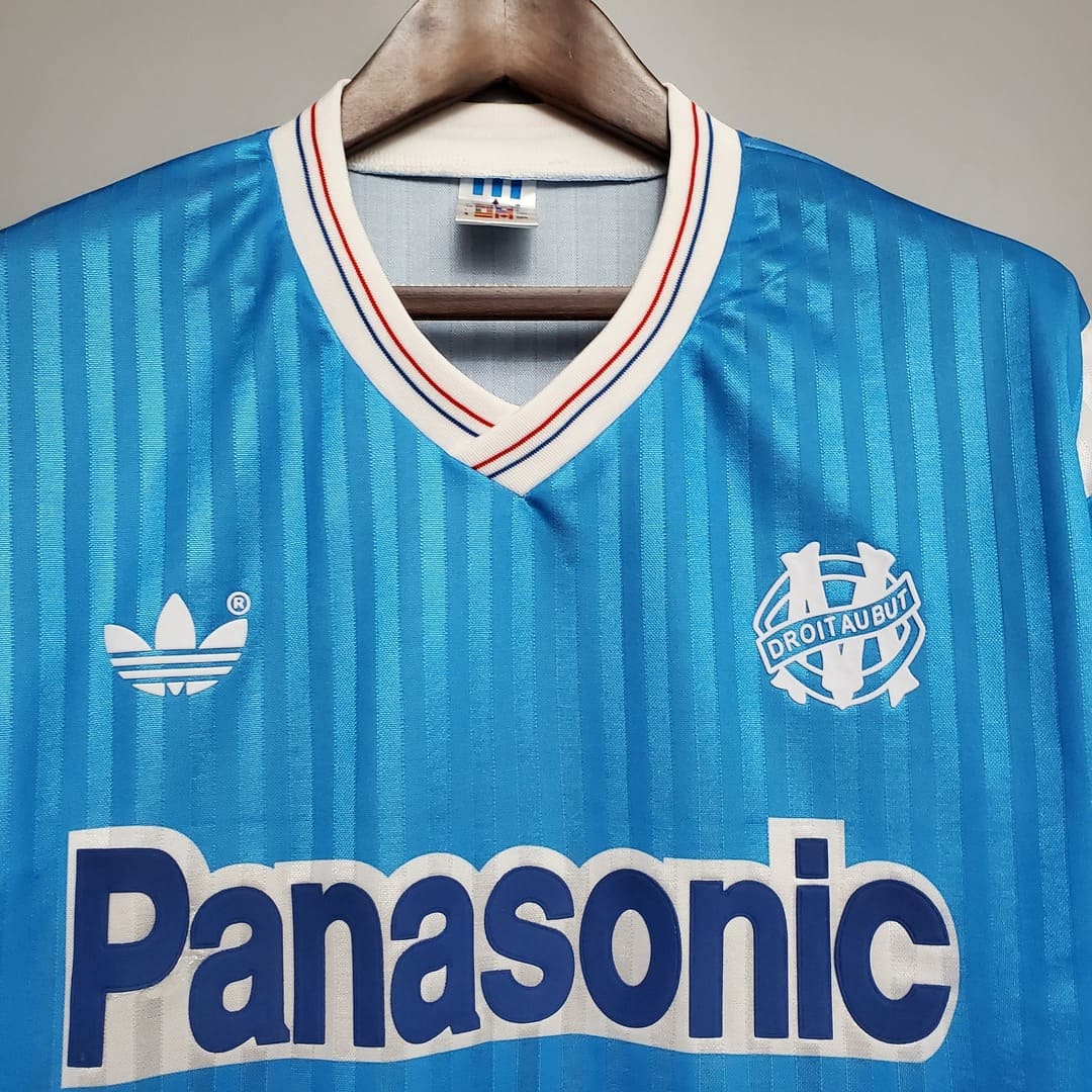 Marseille 1990/91 Maillot Extérieur