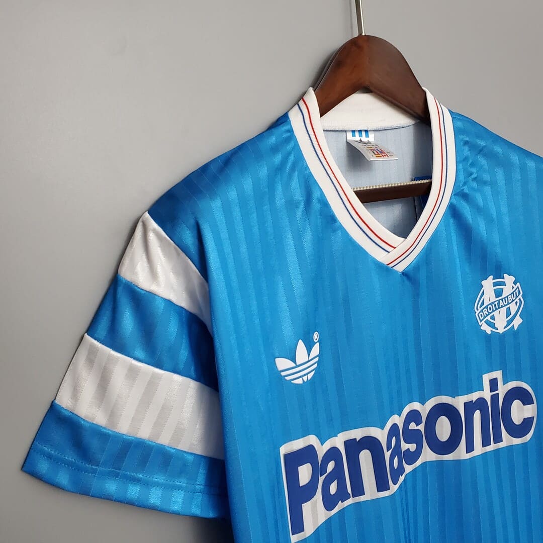 Marseille 1990/91 Maillot Extérieur