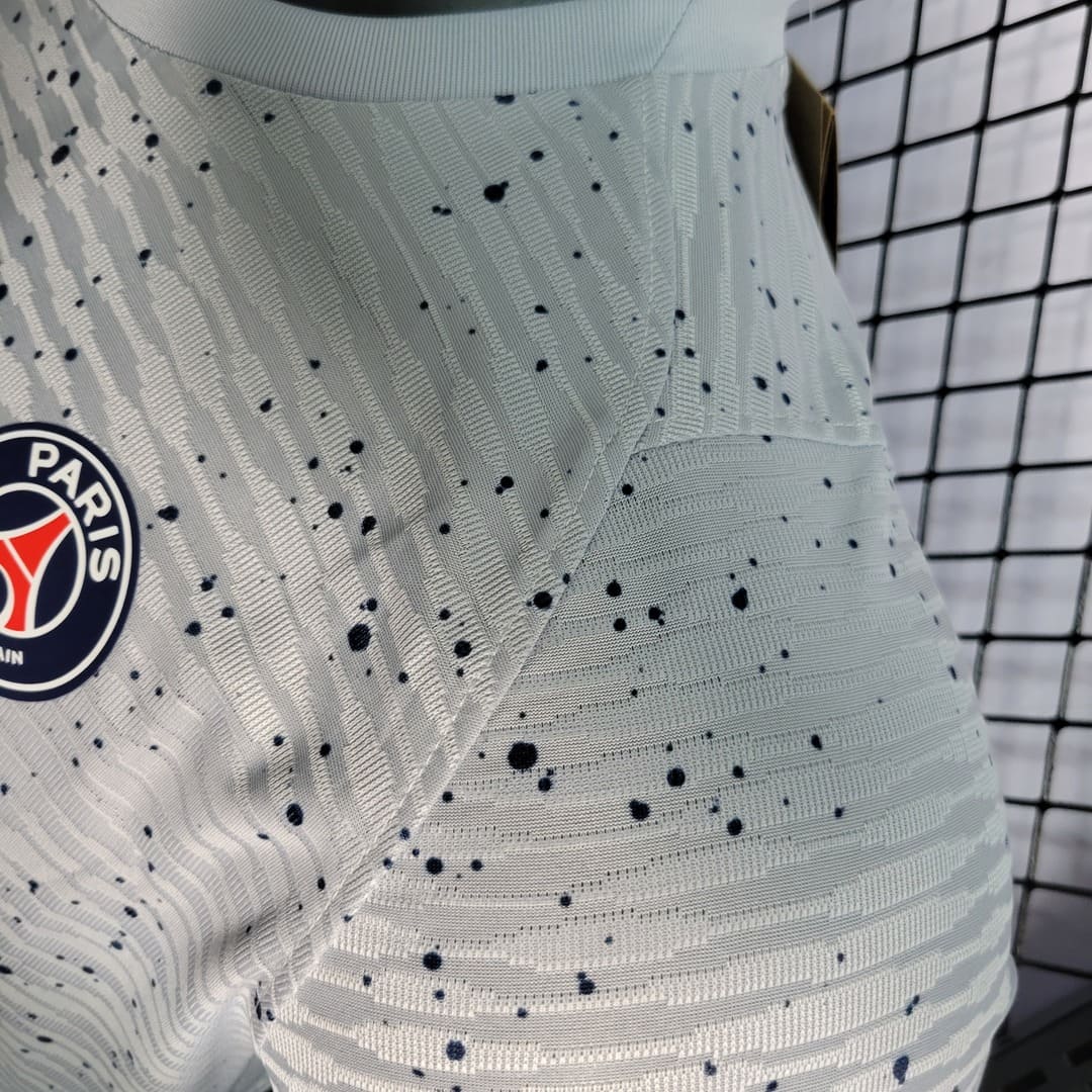 Paris Saint-Germain 2021/22 Maillot Entrainement Jordan Gris - Version Player