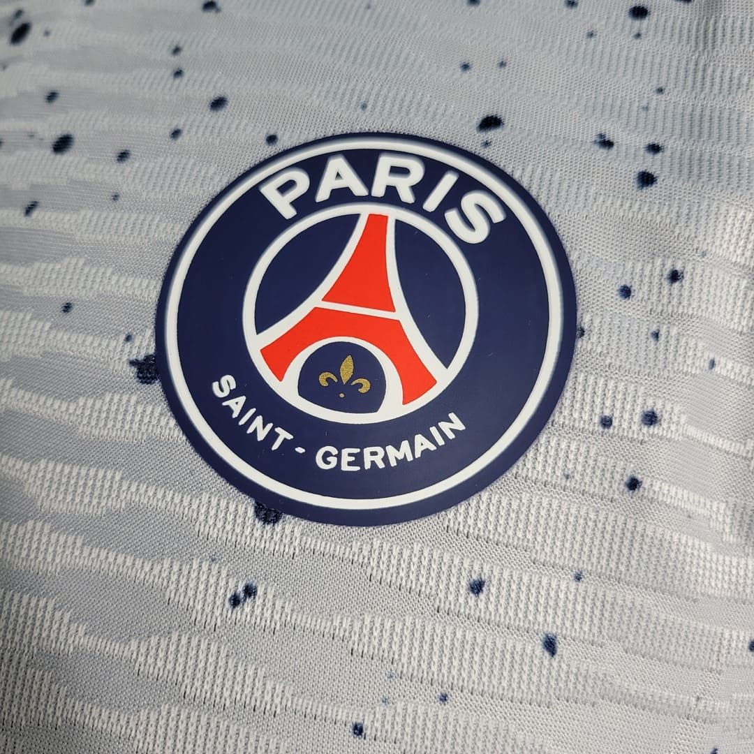 Paris Saint-Germain 2021/22 Maillot Entrainement Jordan Gris - Version Player