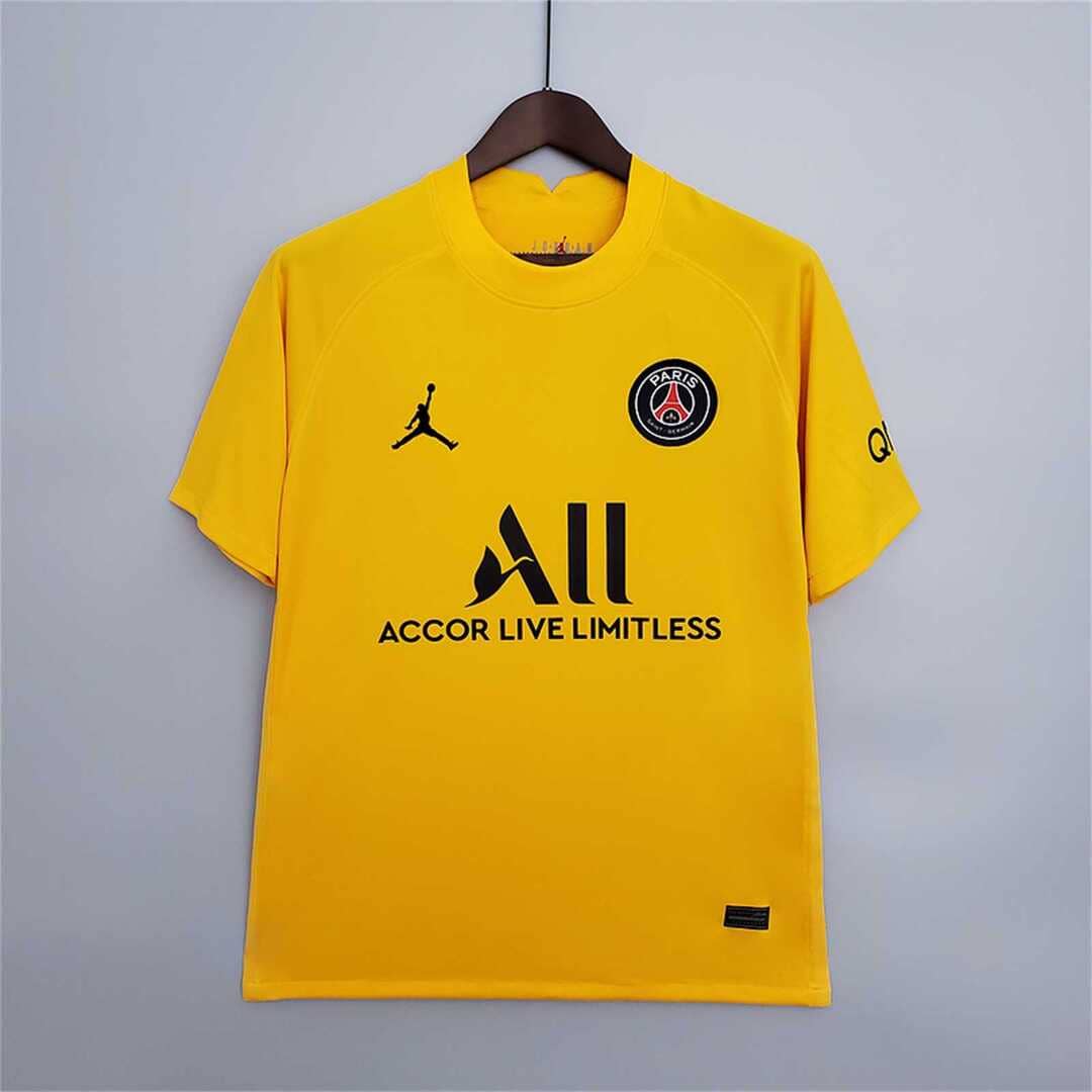 Paris Saint-Germain 2021/22 Maillot Gardien Jaune