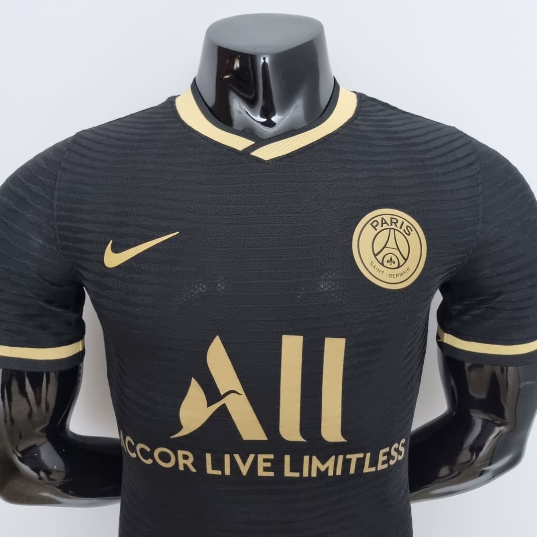 Paris Saint-Germain Maillot Concept Black & Gold - Version Player