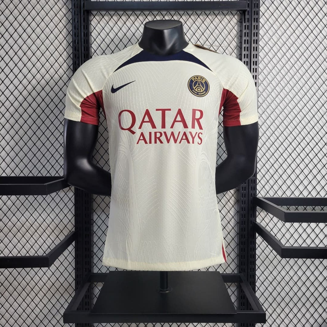 Paris Saint-Germain 23/24 Maillot Entrainement Blanc - Version Player