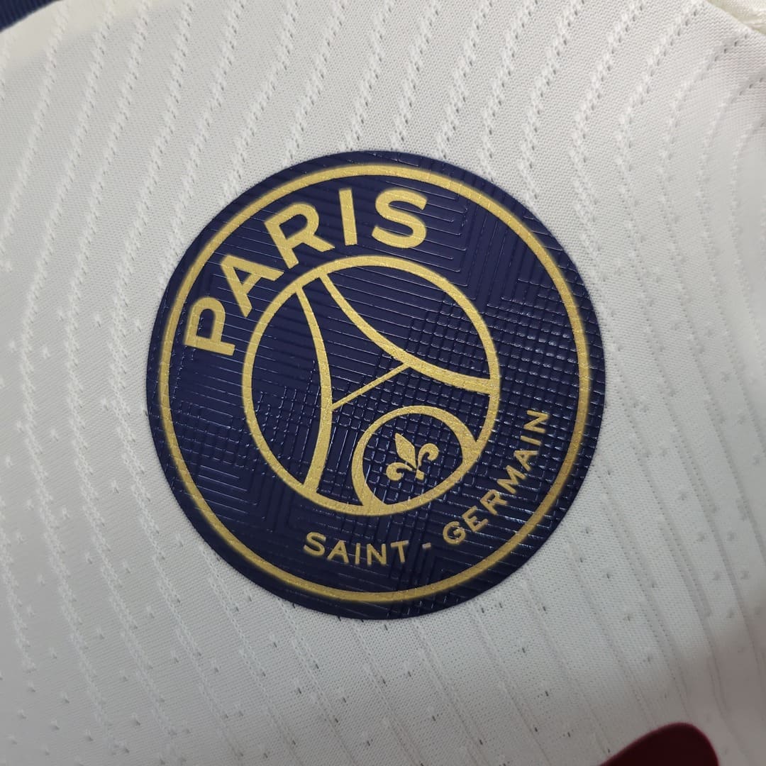 Paris Saint-Germain 23/24 Maillot Entrainement Blanc - Version Player