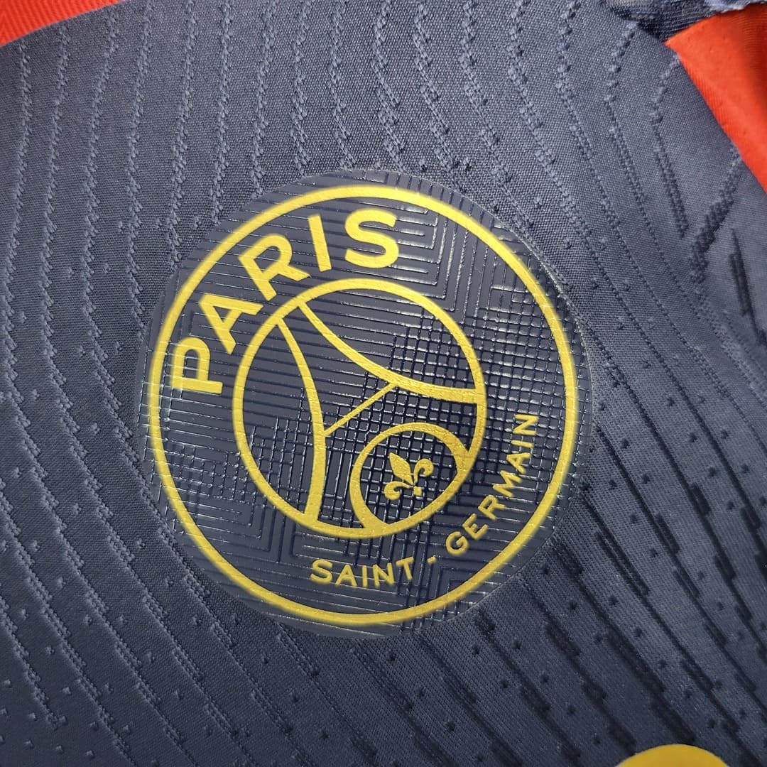 Paris Saint-Germain 23/24 Maillot Entrainement Bleu - Version Player