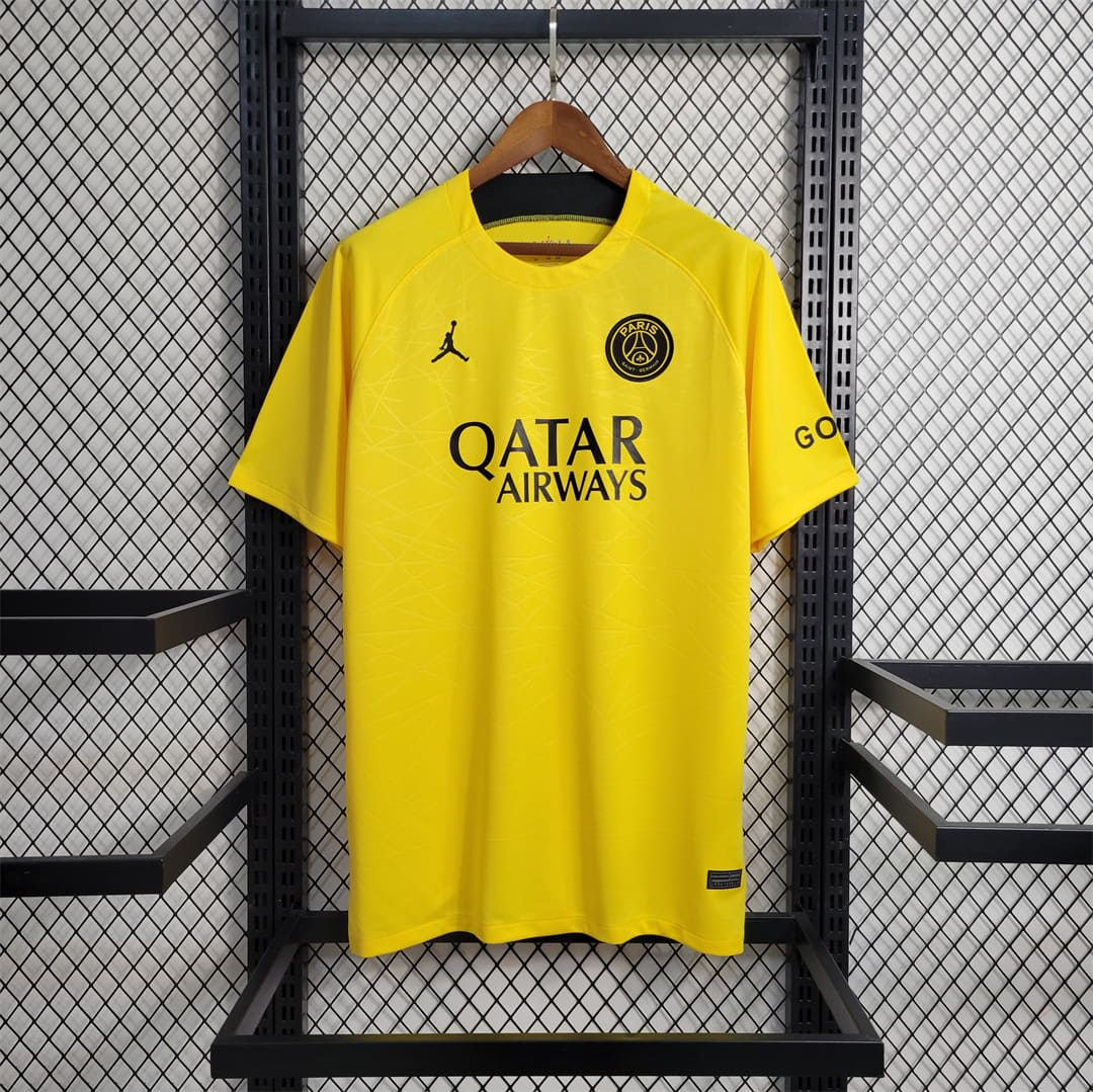 Paris Saint-Germain 23/24 Maillot Entrainement Jaune