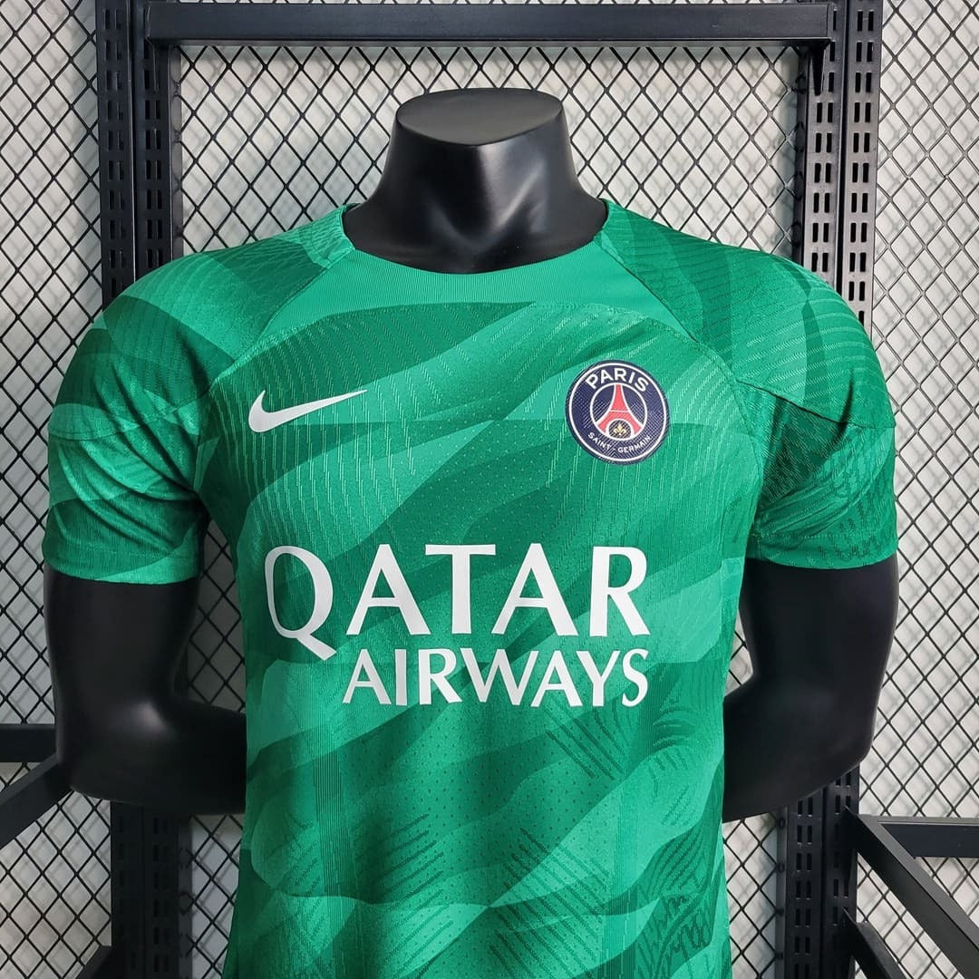 Paris Saint-Germain 23/24 Maillot Gardien Vert - Version Player