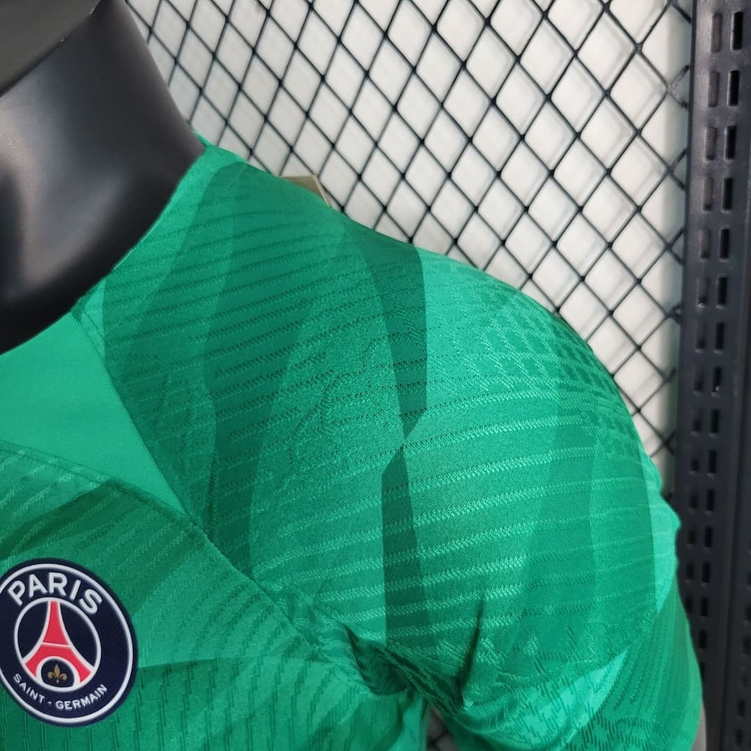 Paris Saint-Germain 23/24 Maillot Gardien Vert - Version Player