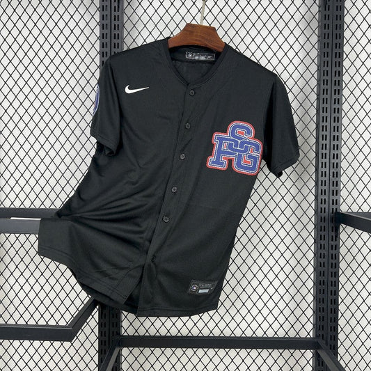 Paris Saint-Germain 25/26 Maillot Baseball Noir