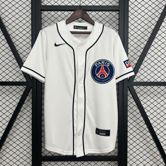 Paris Saint-Germain 25/26 Maillot Baseball Blanc