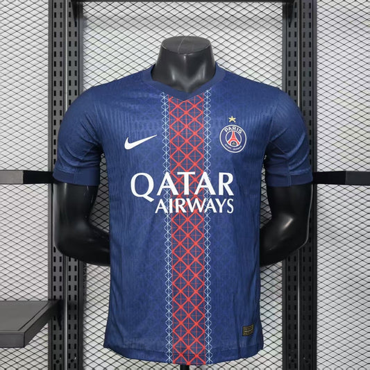 Paris Saint-Germain 25/26 Maillot Domicile + Étoile - Version Player
