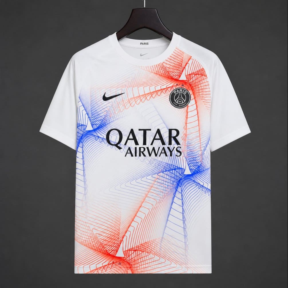 Paris Saint-Germain 26/27 Maillot Entrainement Blanc