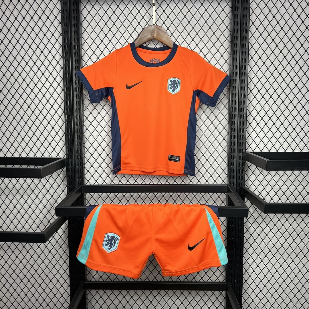 Pays-Bas 2024 Maillot Domicile Kit Enfant