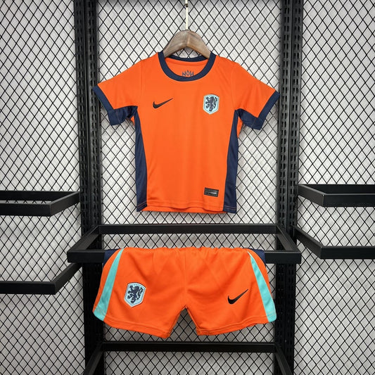 Pays-Bas 2024 Maillot Domicile Kit Enfant
