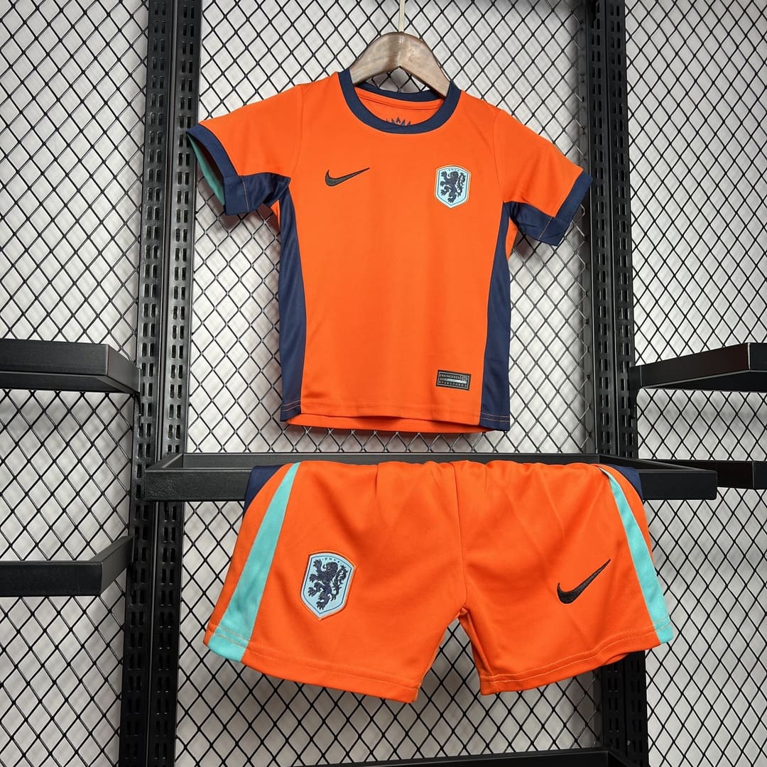 Pays-Bas 2024 Maillot Domicile Kit Enfant