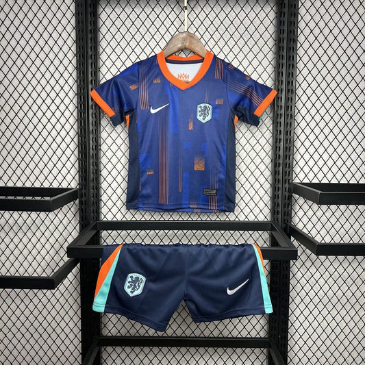 Pays-Bas 2024 Maillot Extérieur Kit Enfant