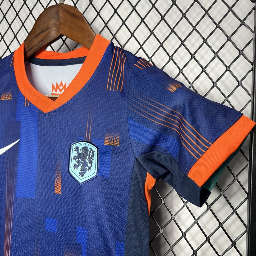 Pays-Bas 2024 Maillot Extérieur Kit Enfant