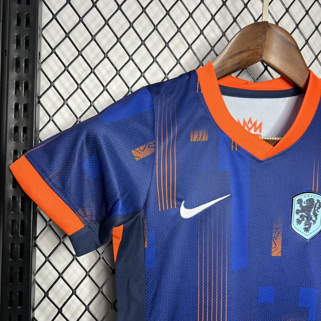 Pays-Bas 2024 Maillot Extérieur Kit Enfant