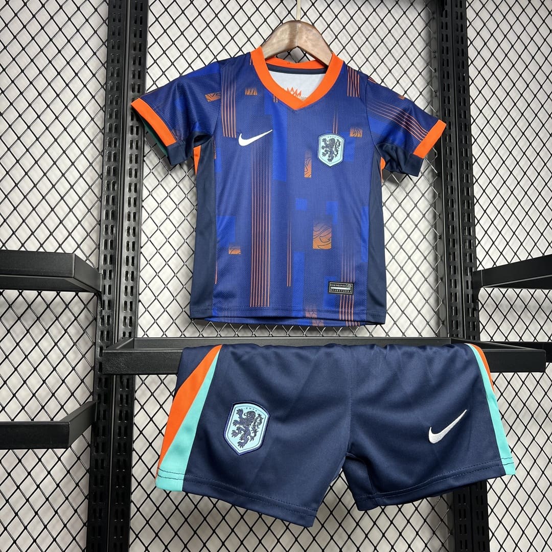 Pays-Bas 2024 Maillot Extérieur Kit Enfant