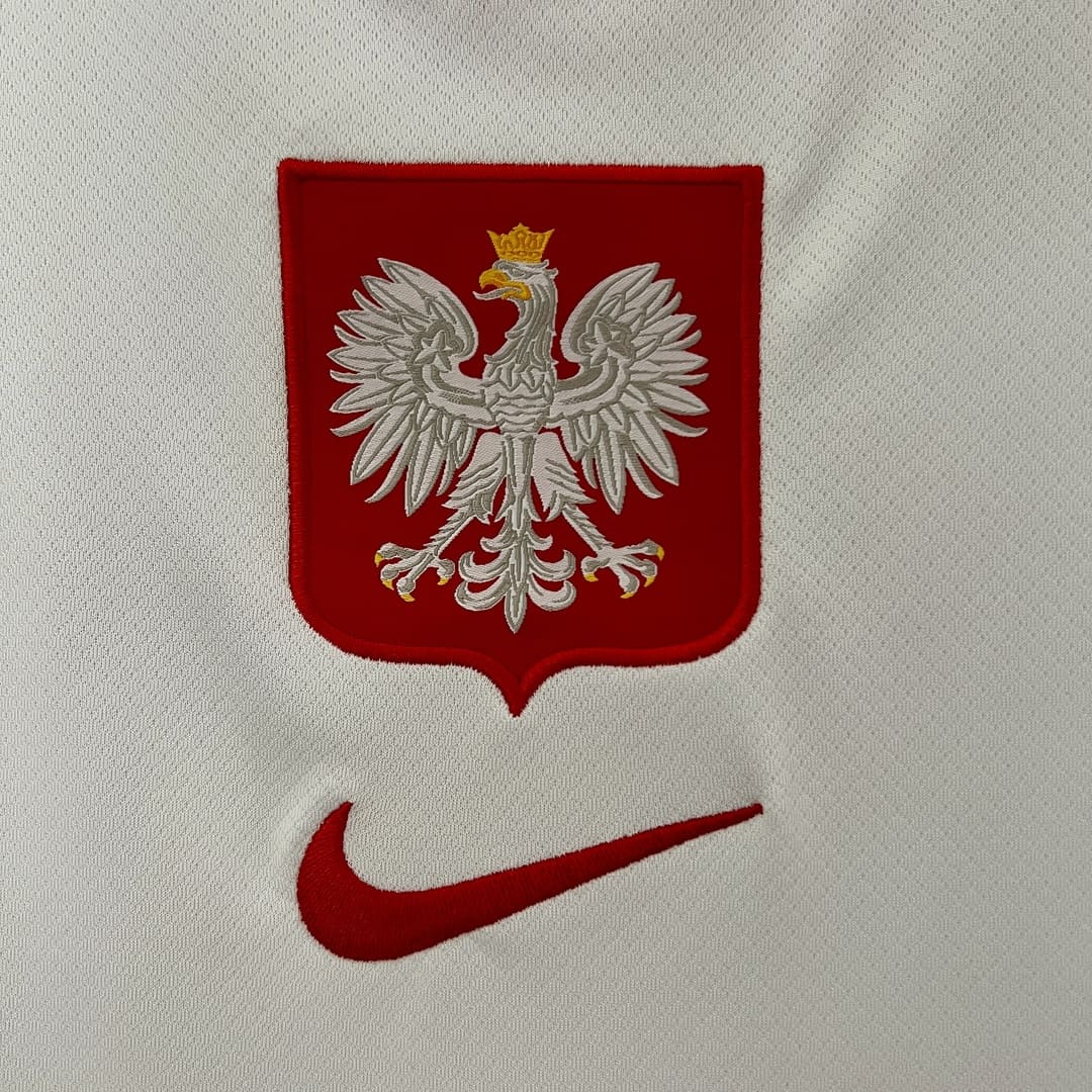 Pologne 2024 Maillot Domicile