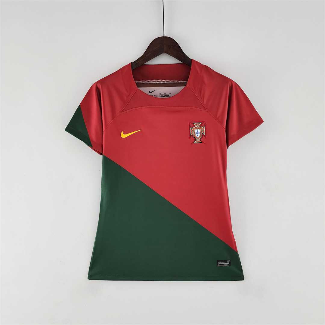 Portugal 2022 Maillot Domicile Femmes