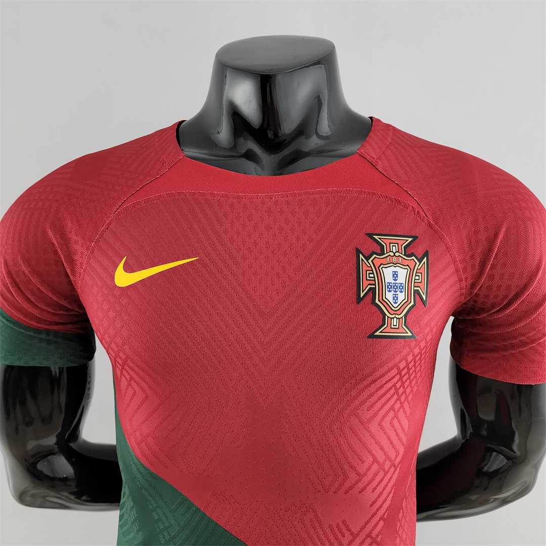 Portugal 2022 Maillot Domicile - Version Player