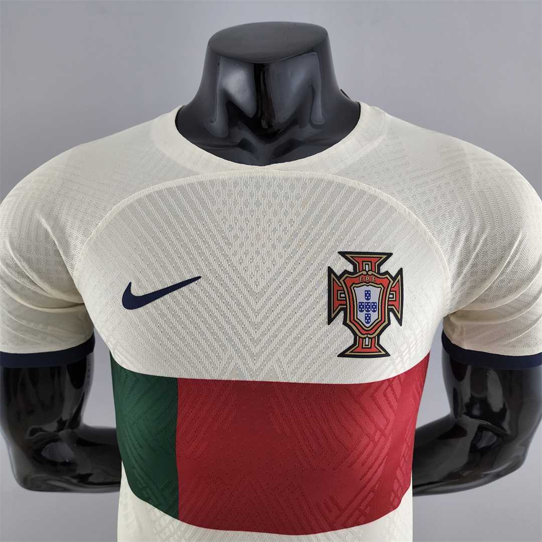 Portugal 2022 Maillot Extérieur - Version Player