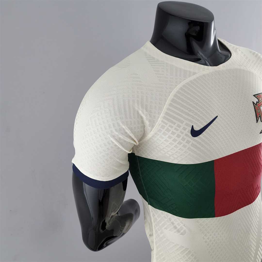 Portugal 2022 Maillot Extérieur - Version Player