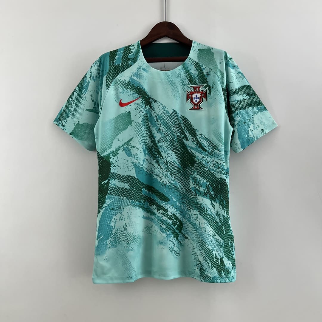 Portugal 2023 Maillot Entrainement Vert