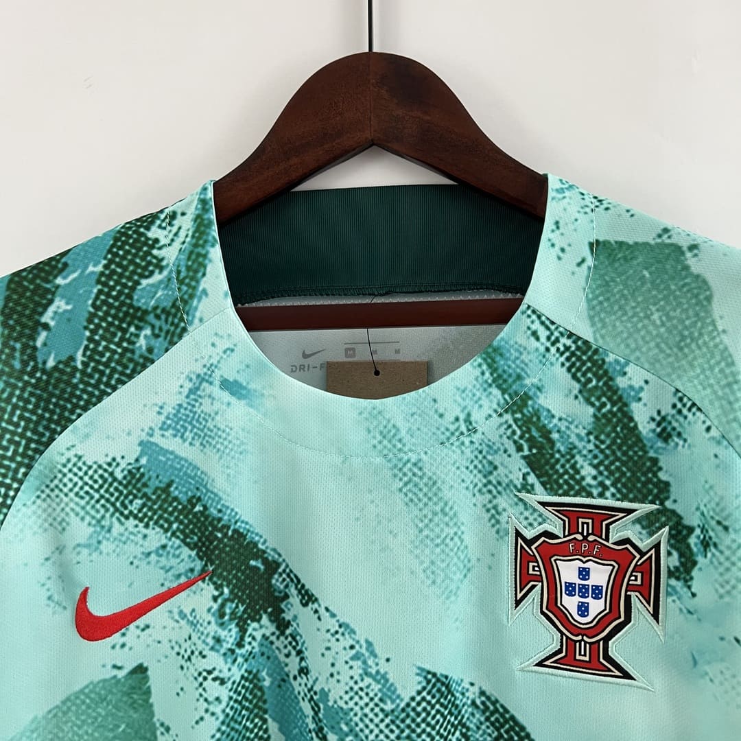 Portugal 2023 Maillot Entrainement Vert