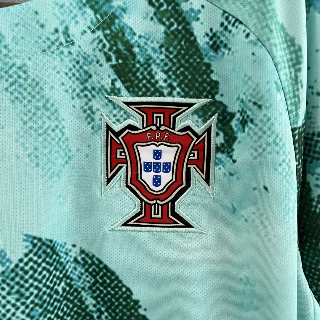 Portugal 2023 Maillot Entrainement Vert