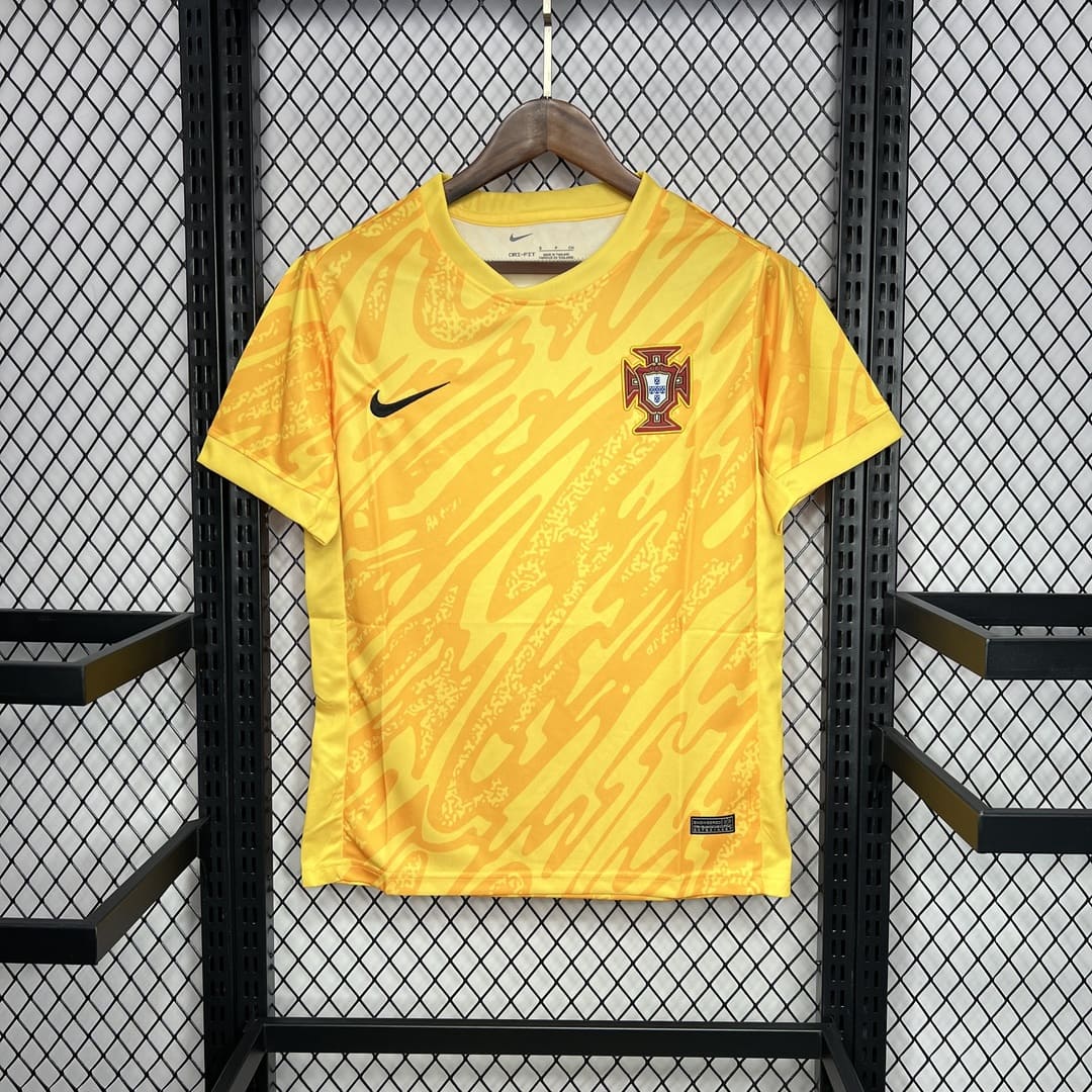 Portugal 2024 Maillot Gardien Jaune