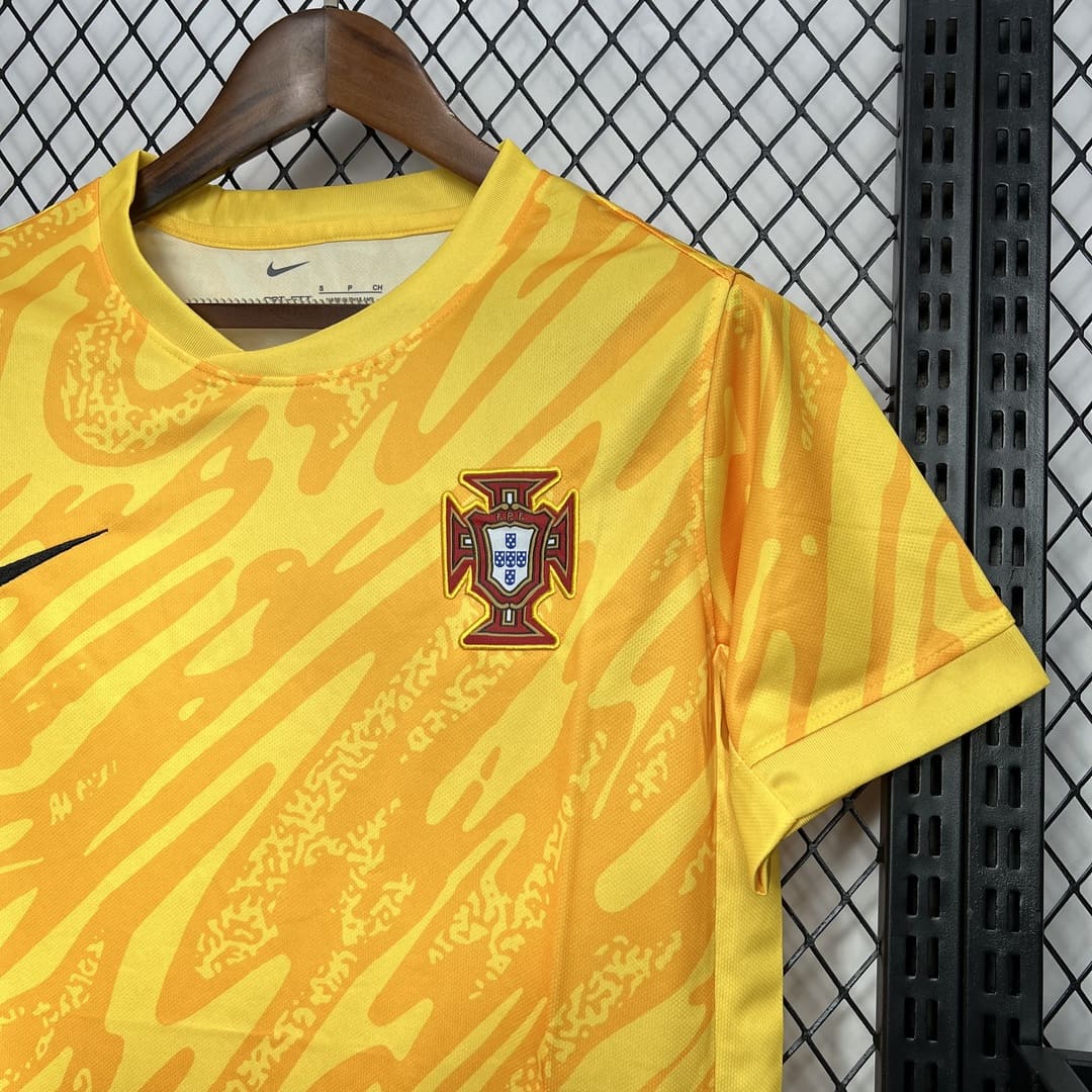 Portugal 2024 Maillot Gardien Jaune