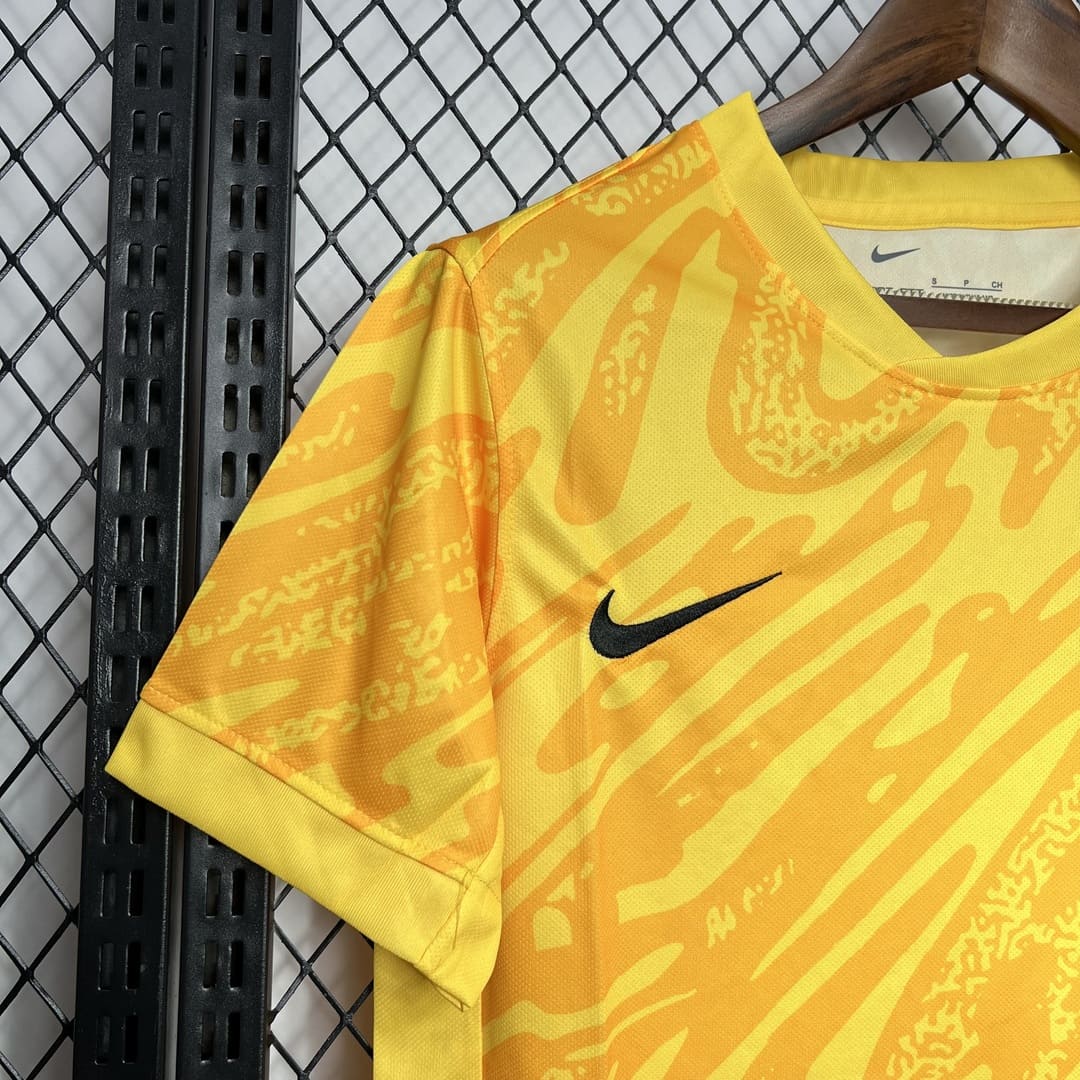 Portugal 2024 Maillot Gardien Jaune