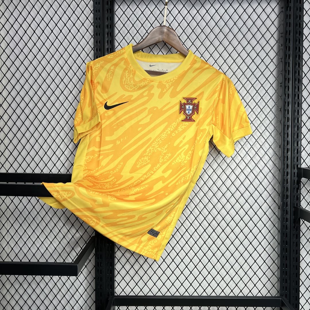 Portugal 2024 Maillot Gardien Jaune