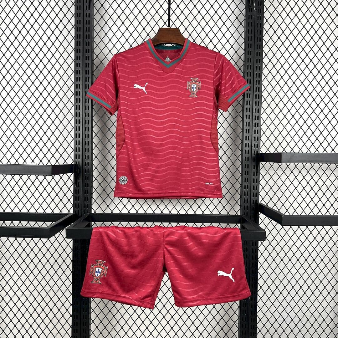 Portugal 2026 Maillot Domicile Kit Enfant