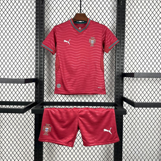 Portugal 2026 Maillot Domicile Kit Enfant