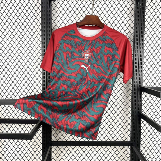 Portugal 2026 Maillot Échauffement Rouge