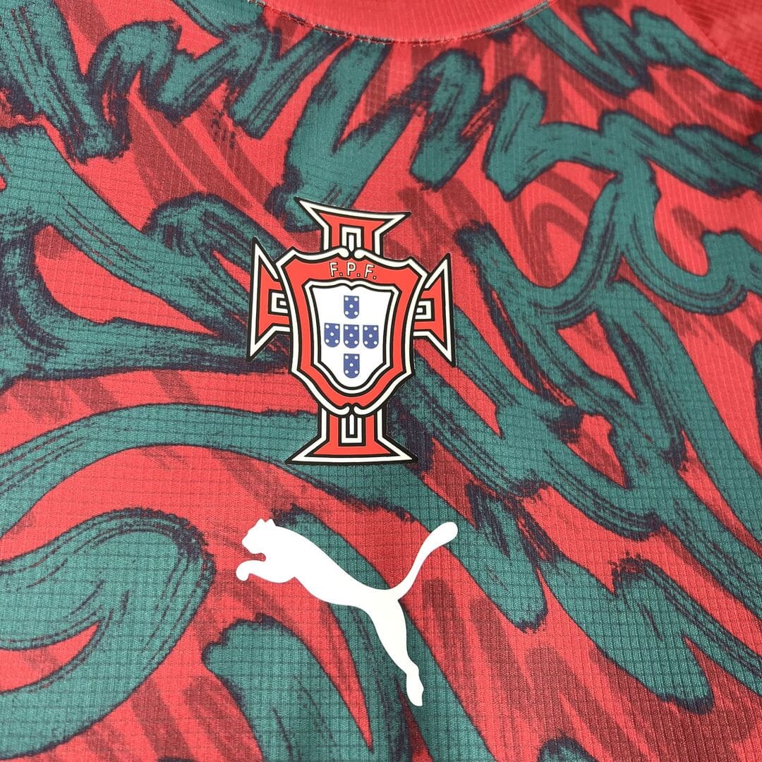 Portugal 2026 Maillot Échauffement Rouge