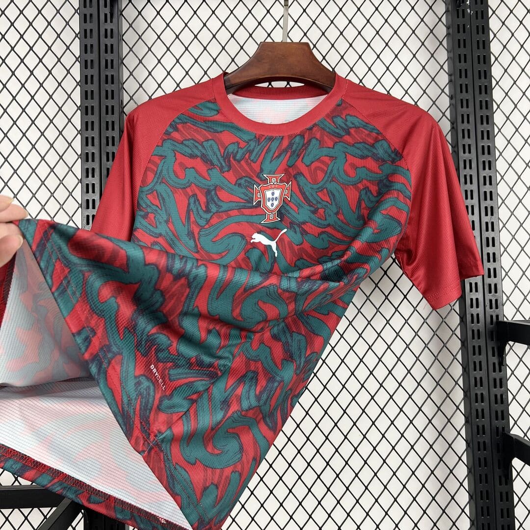 Portugal 2026 Maillot Échauffement Rouge