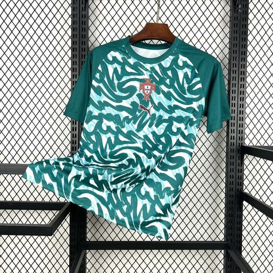Portugal 2026 Maillot Échauffement Vert