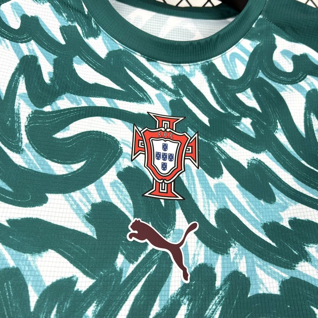 Portugal 2026 Maillot Échauffement Vert