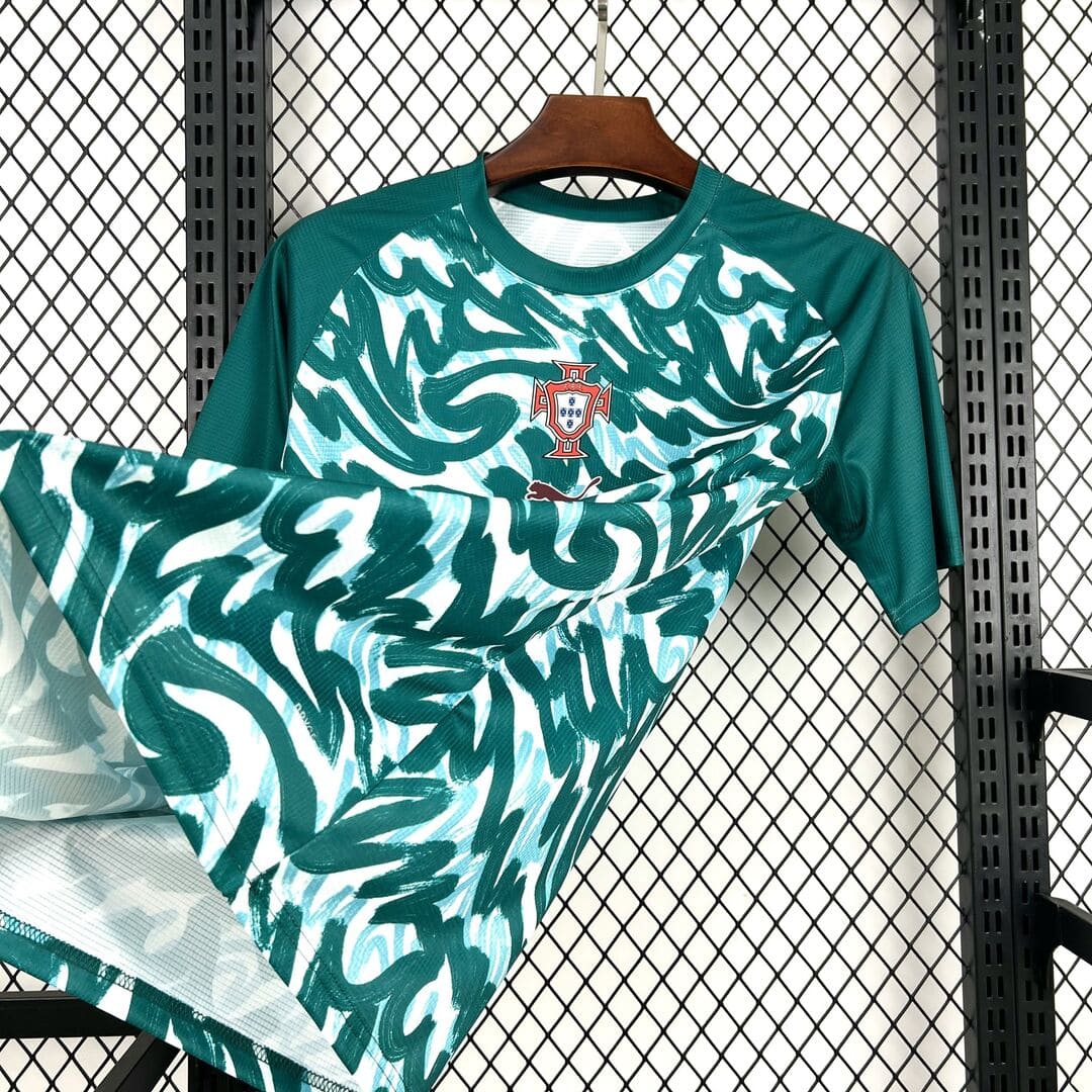Portugal 2026 Maillot Échauffement Vert