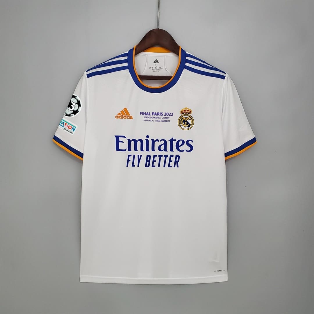 Real Madrid 21/22 Maillot Finale Paris 2022