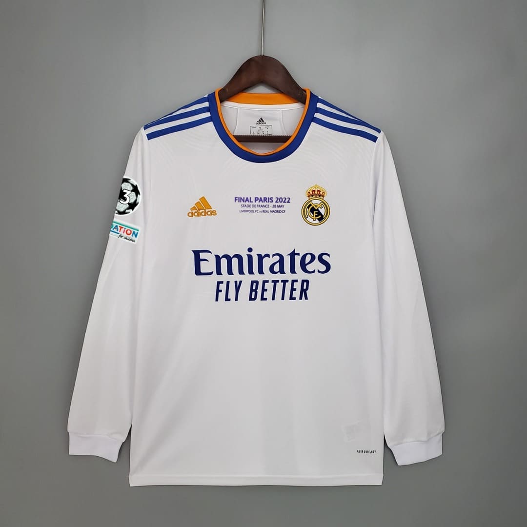 Real Madrid 21/22 Maillot Finale Paris 2022