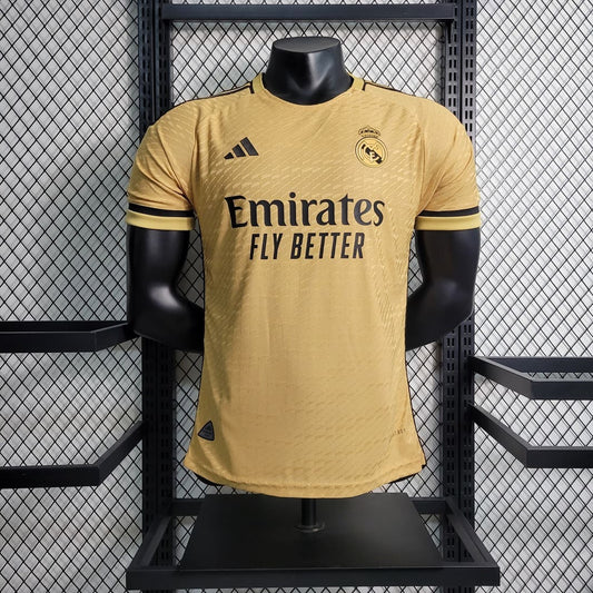 Real Madrid 23/24 Maillot Concept Gold - Version Player