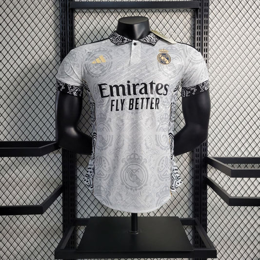 Real Madrid 23/24 Maillot Concept Logos Blancs - Version Player