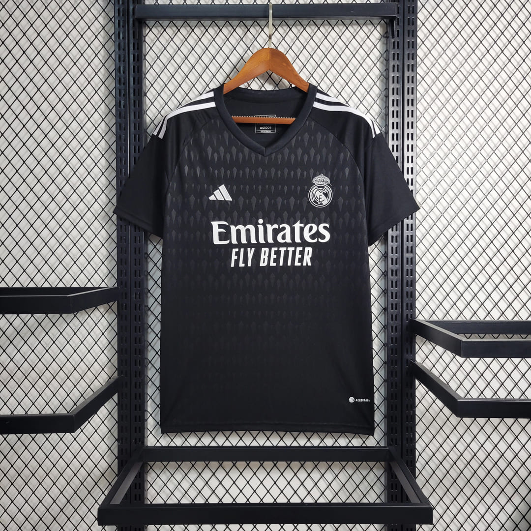 Real Madrid 23/24 Maillot Gardien Noir