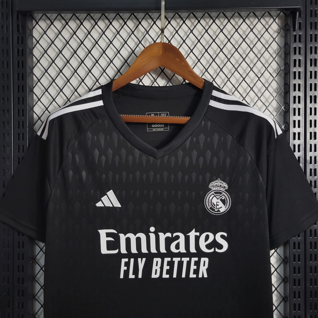 Real Madrid 23/24 Maillot Gardien Noir