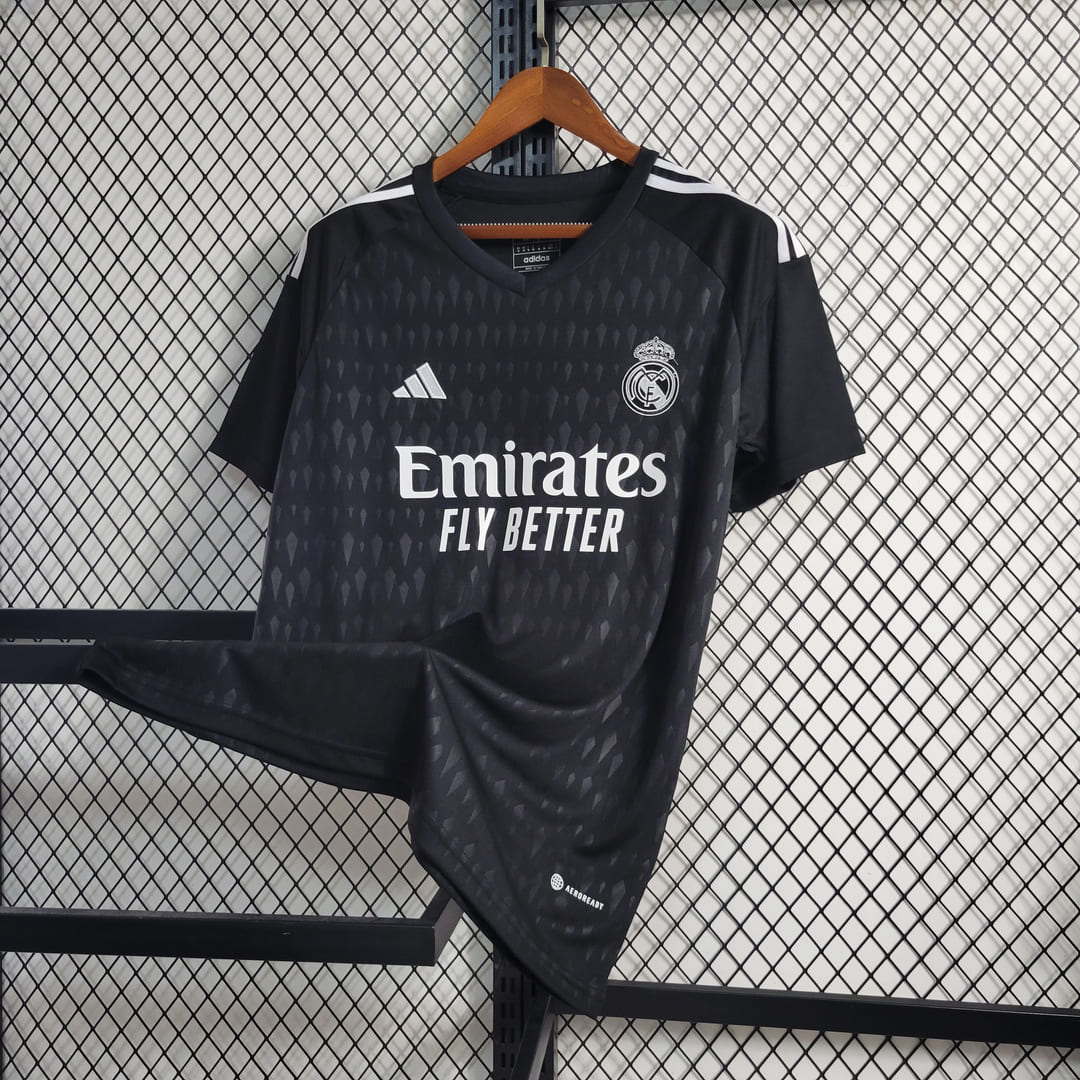 Real Madrid 23/24 Maillot Gardien Noir